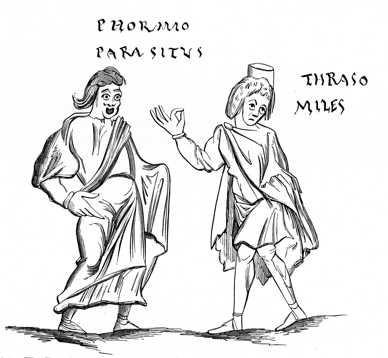 Il parassita e il soldato da French School