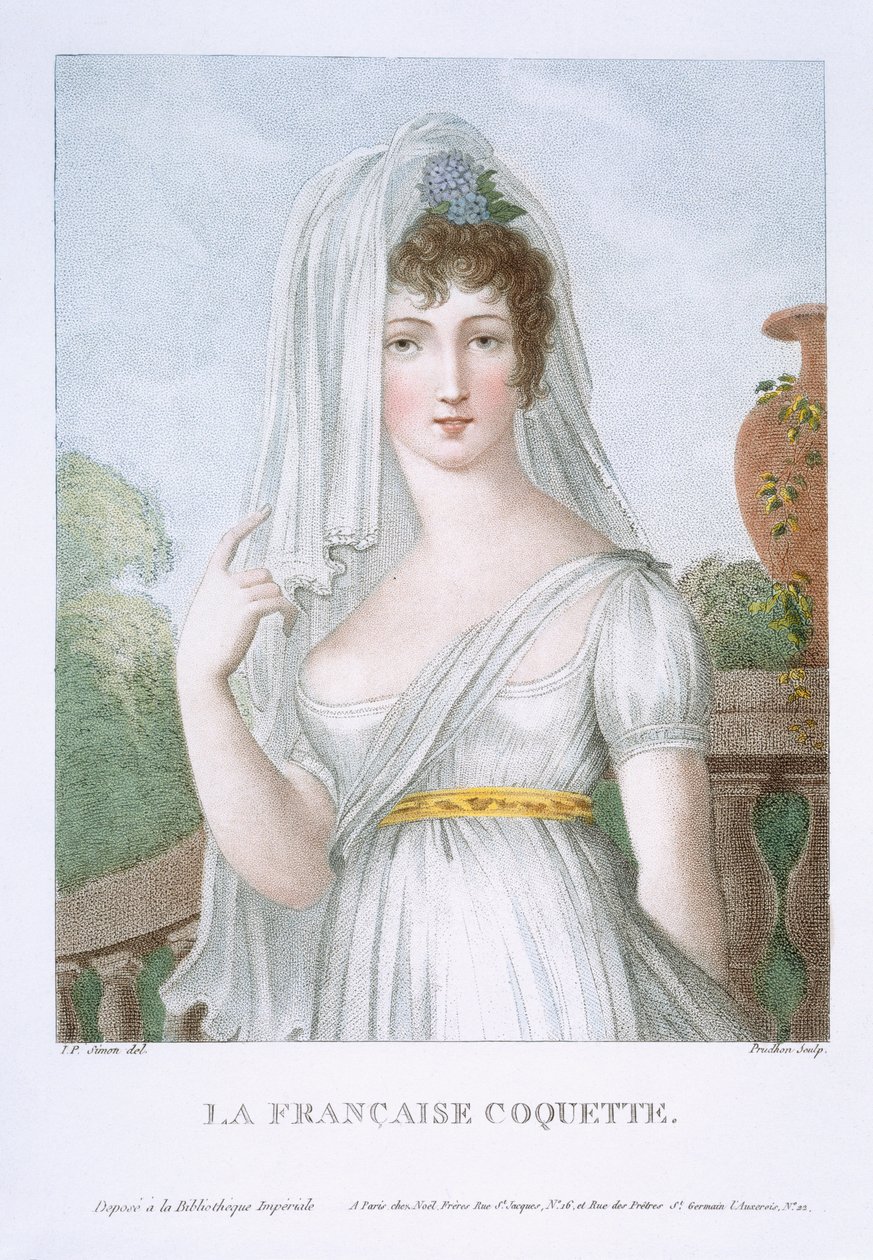 La Bella Ragazza Francese, c.1816 da French School