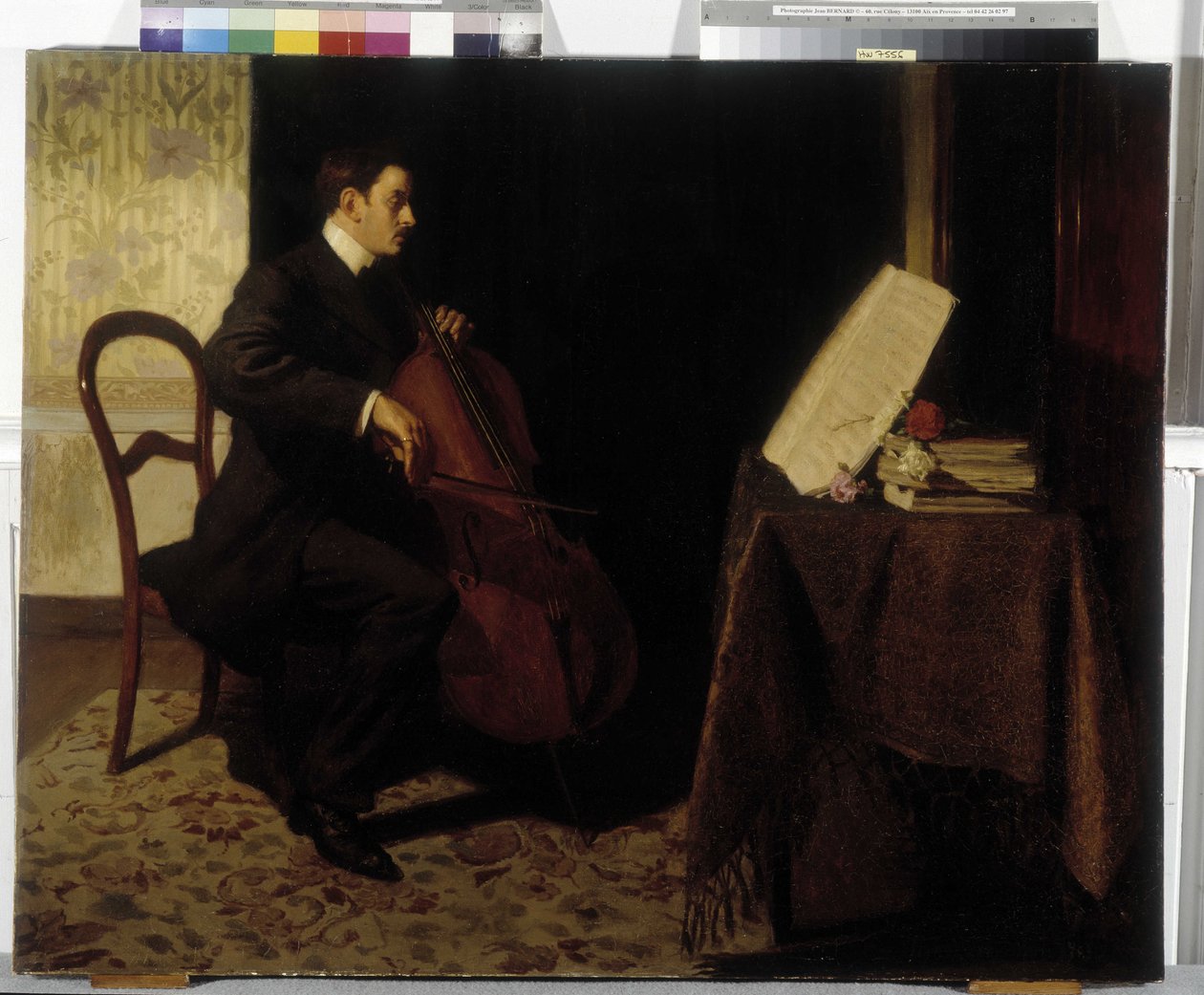 Il Violoncellista da French School