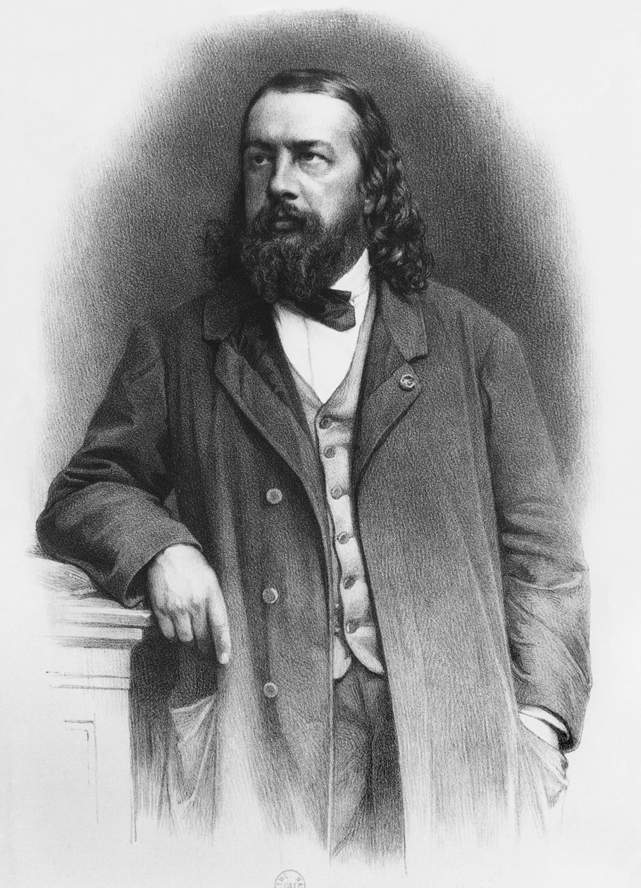 Theophile Gautier, inciso da A. Lemoine da French School