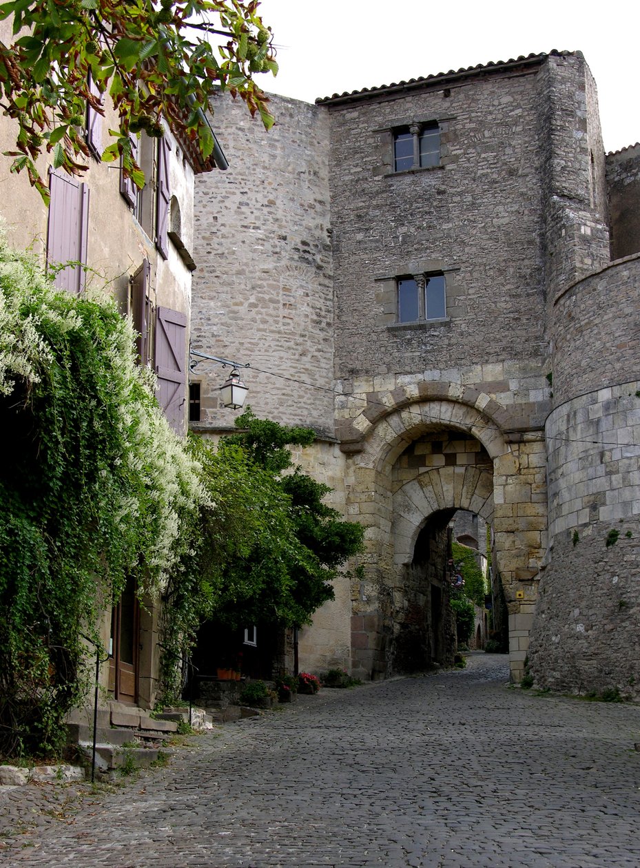 Veduta della Porta des Ormeaux da French School