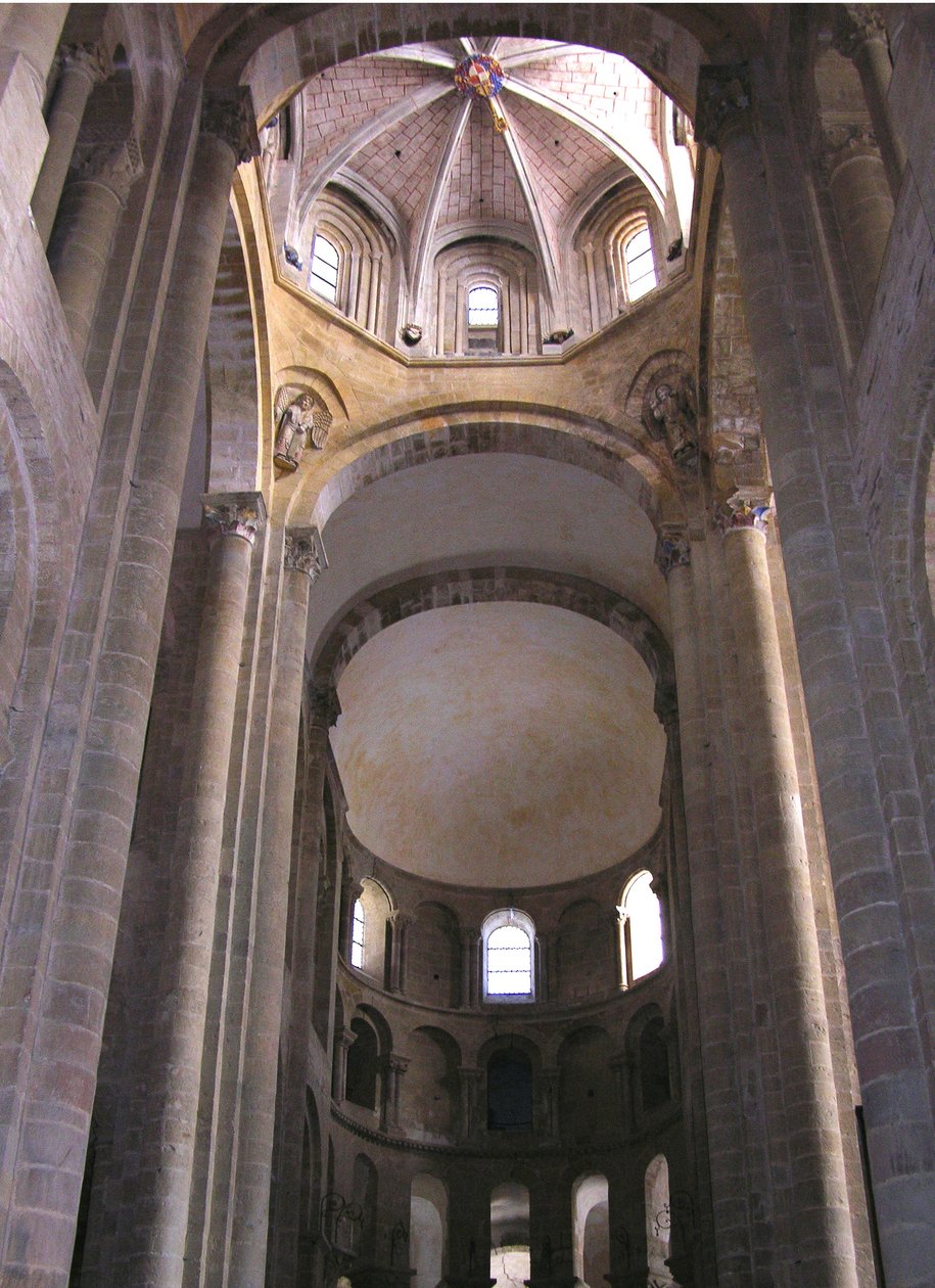Veduta della navata, c.1050 da French School