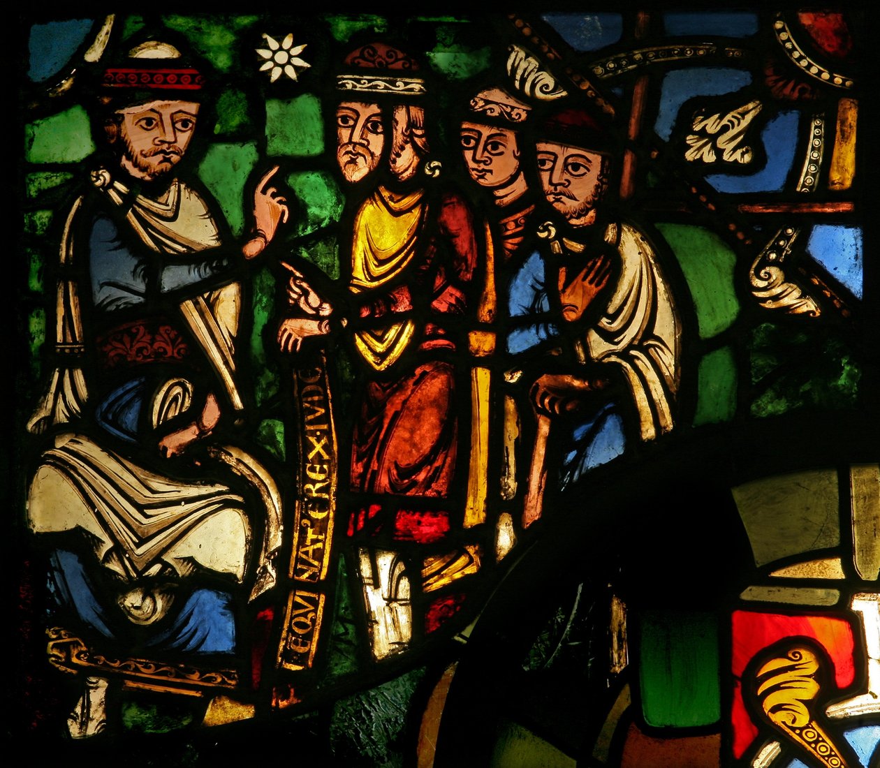 I Magi con Erode da French School