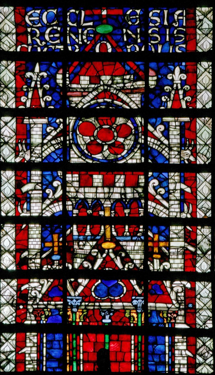 La cattedrale di Reims da French School