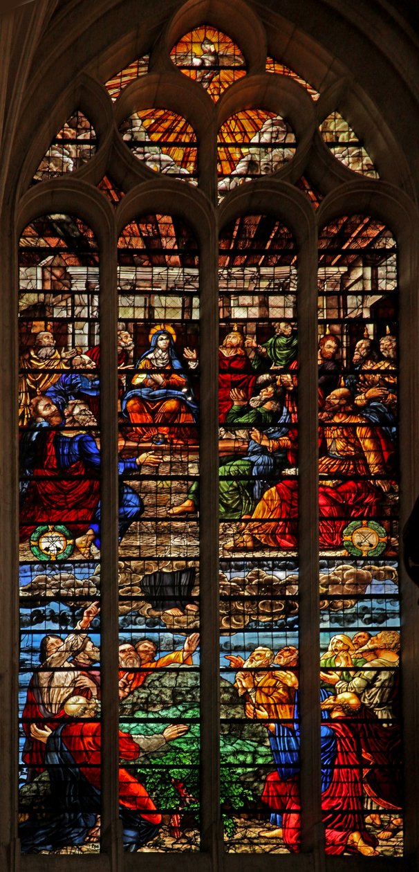 Ascensione e Pentecoste da French School