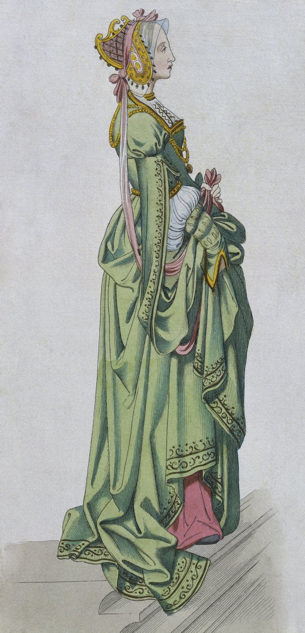 Giovane nobildonna da French School