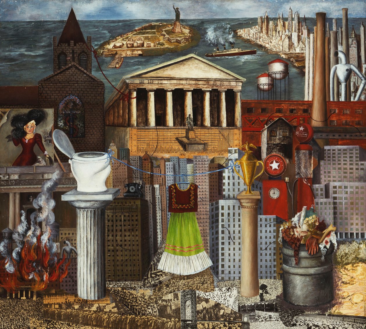 Il mio vestito è appeso qui da Frida Kahlo