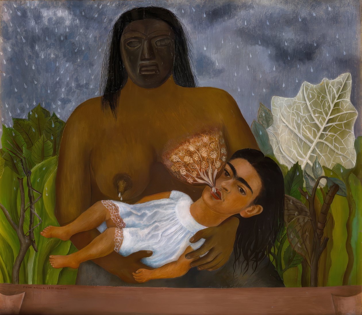 Io e la mia infermiera da Frida Kahlo