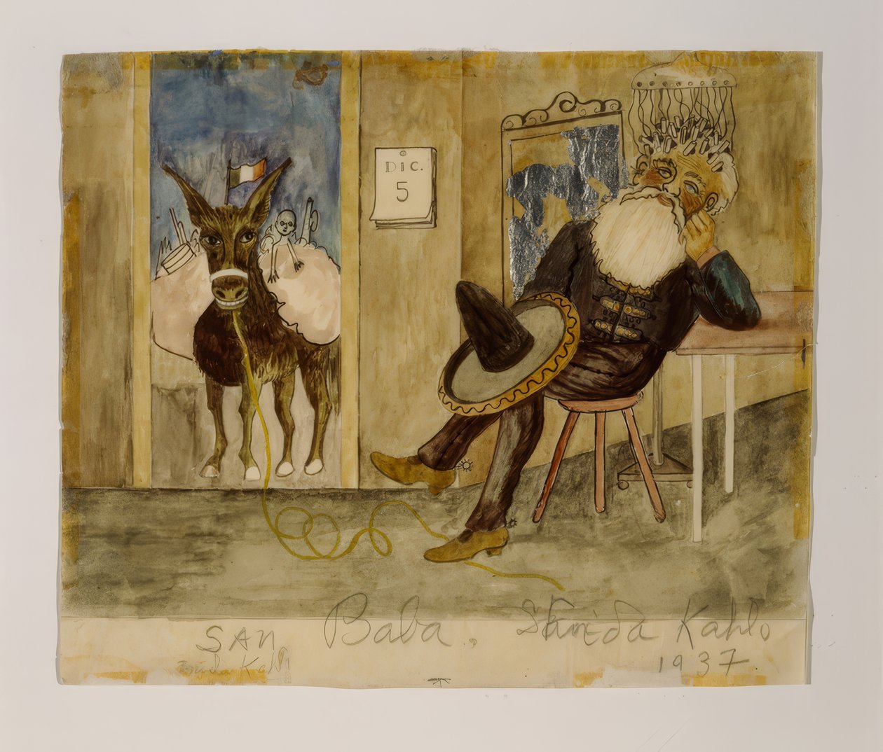 Babbo Natale da Frida Kahlo