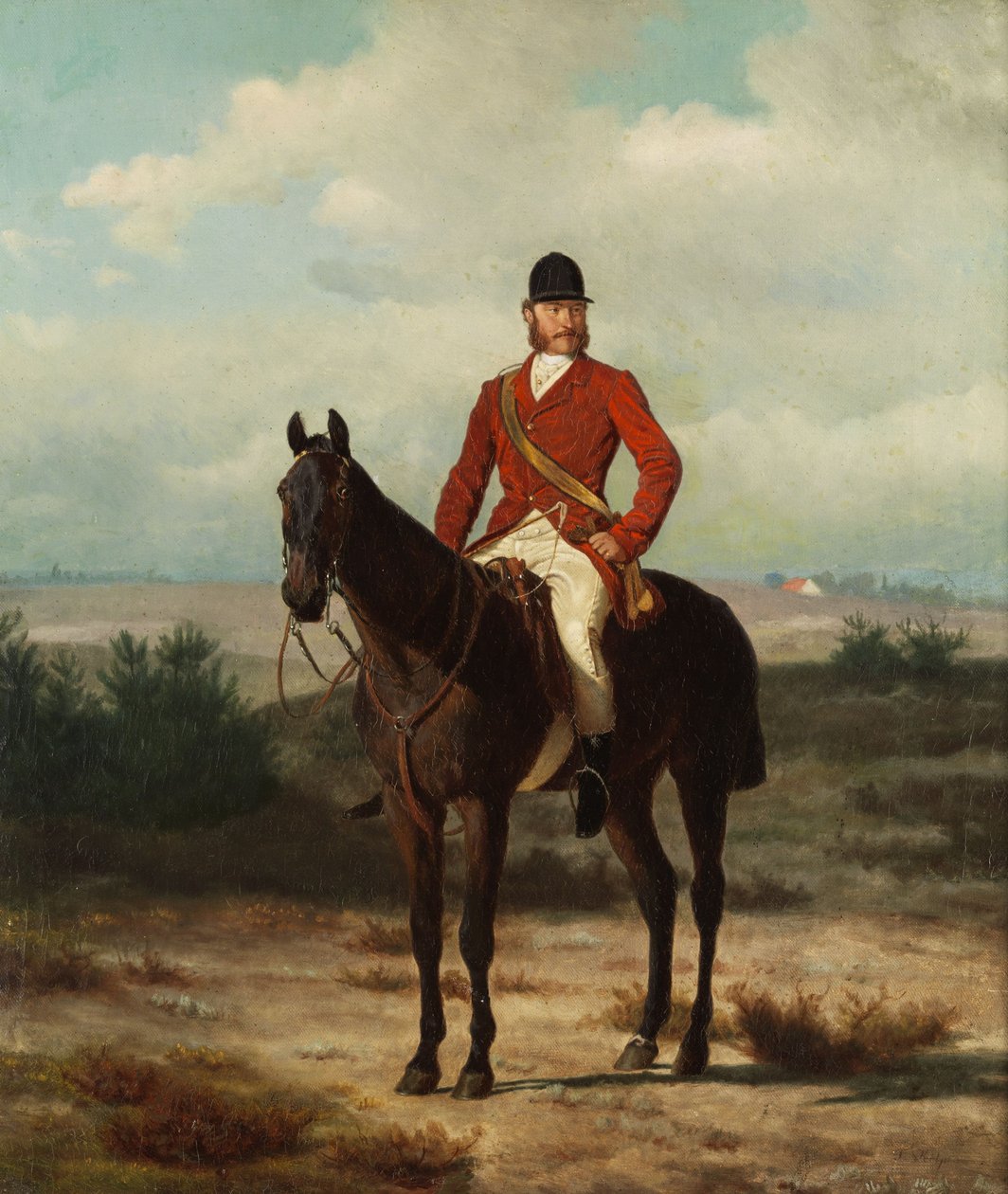 Ritratto equestre del principe Carlo di Prussia (1801-1883) da Friedrich Anton Kilp