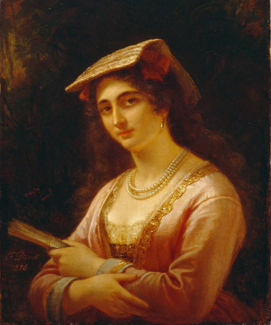 Una donna napoletana da Friedrich Dürck