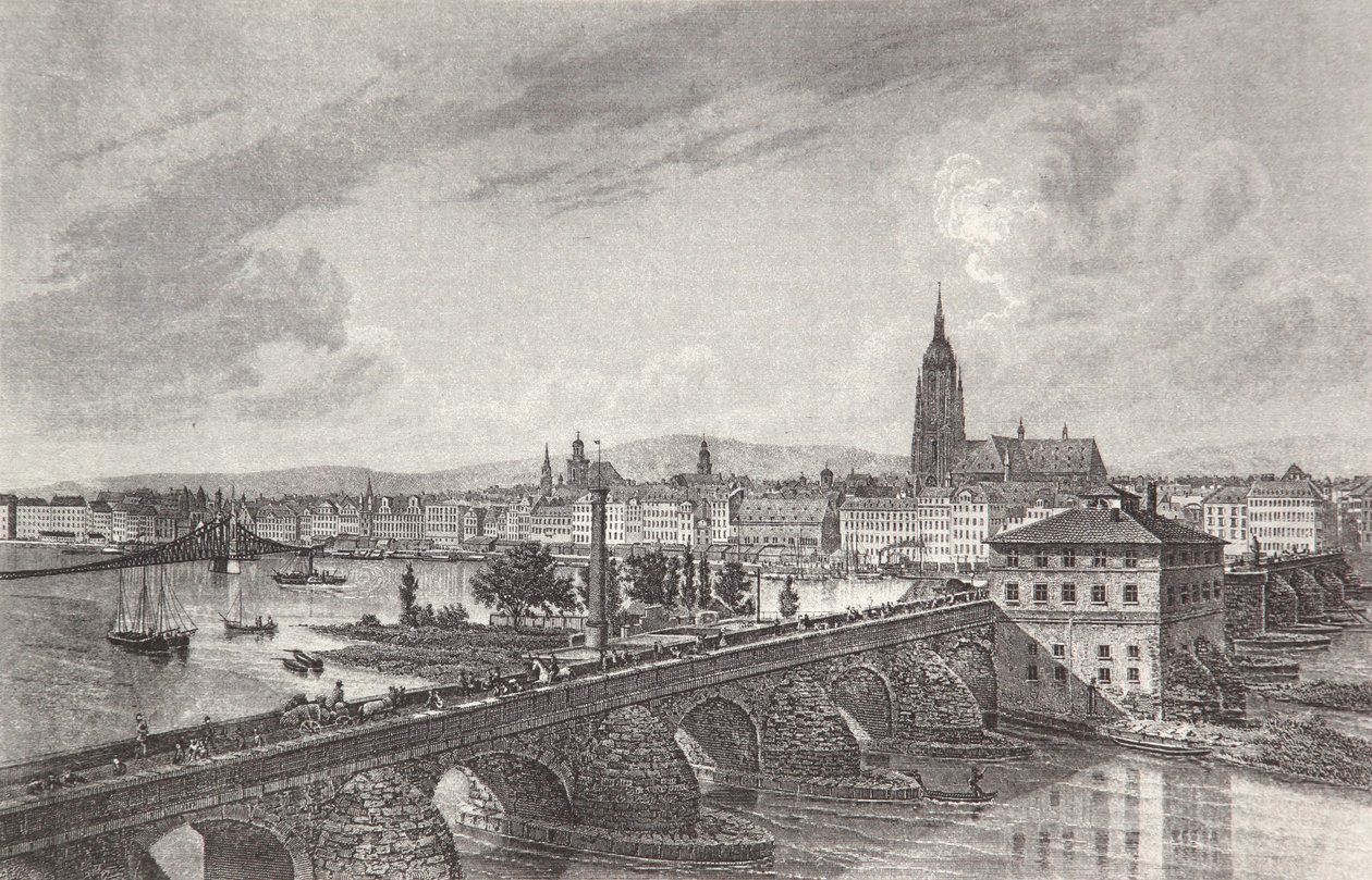 Francoforte sul Meno da Pierre Joseph Redouté