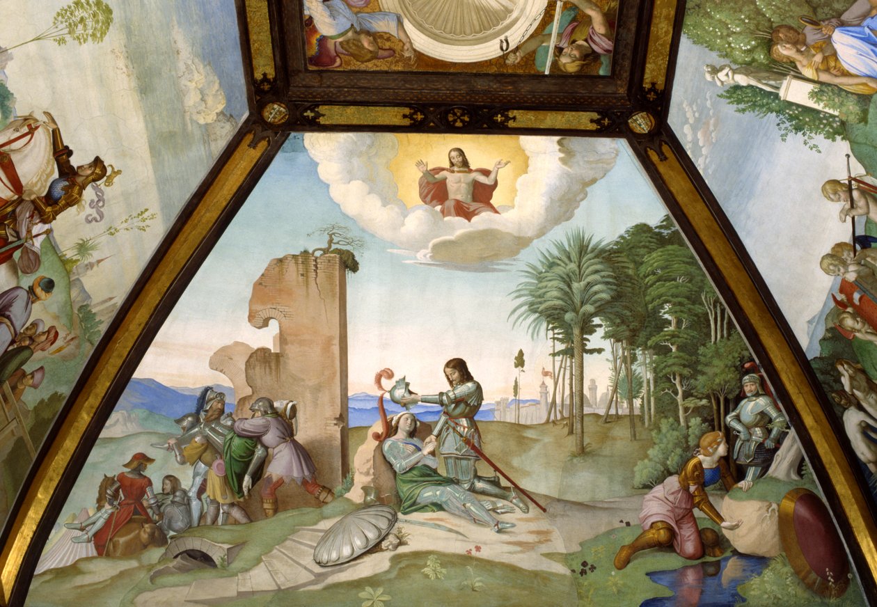 Tancredi e Clorinda da Friedrich Overbeck