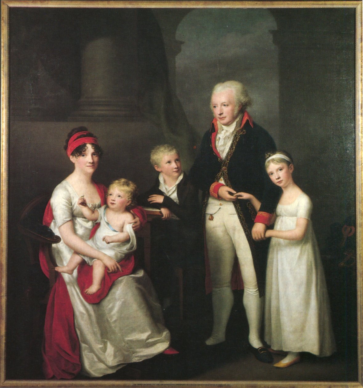 Famiglia Gröger Souchay da Friedrich Carl Groger