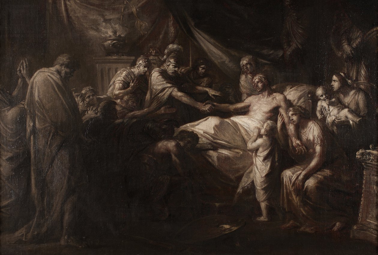 La morte di Germanico da Friedrich Heinrich Fuger