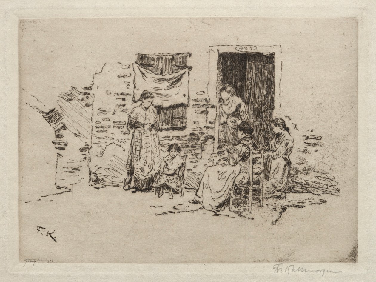 Chioggia da Friedrich Kallmorgan