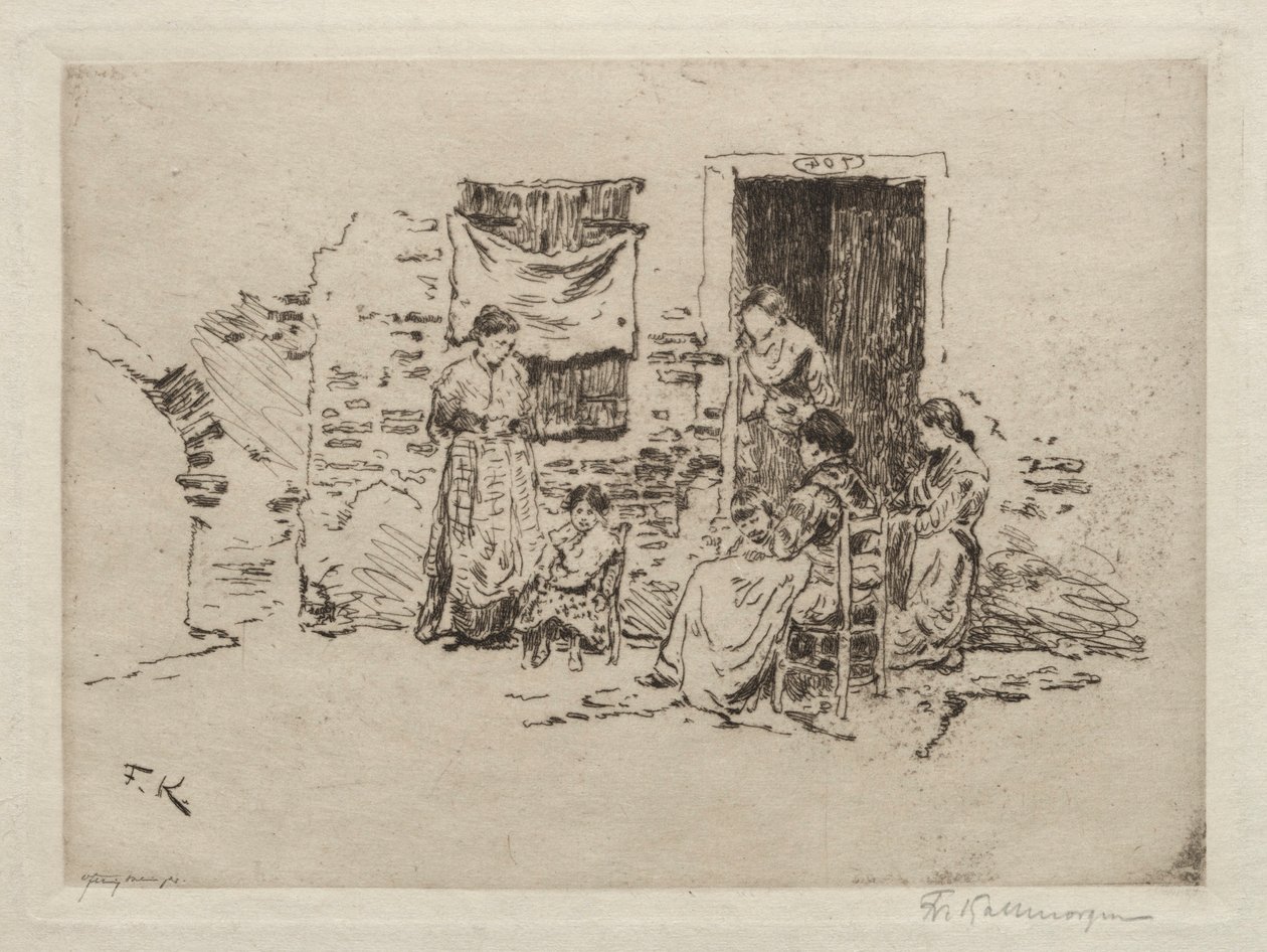 Chioggia da Friedrich Kallmorgan