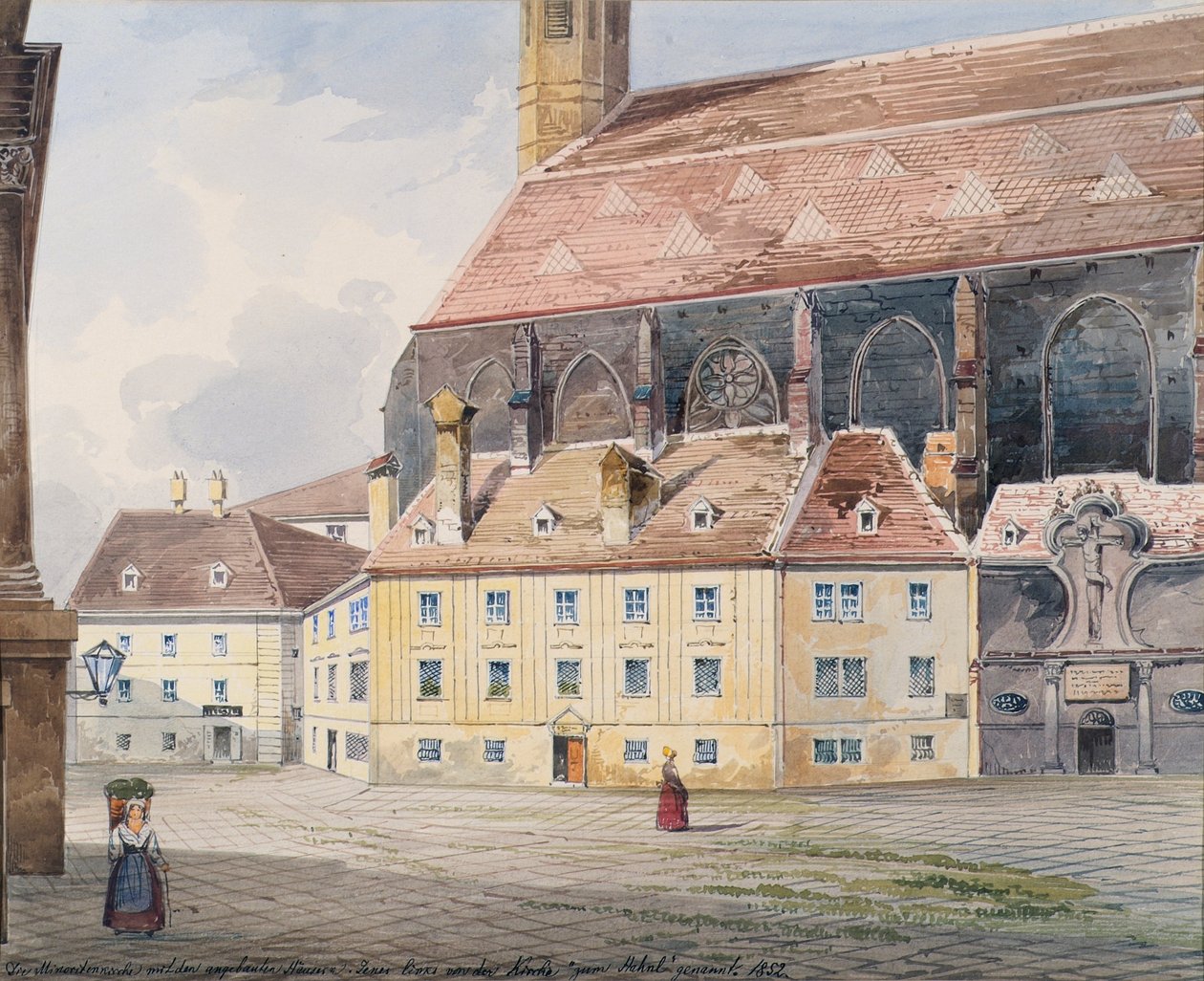 La chiesa dei Minoriti a Vienna da Friedrich Leibold
