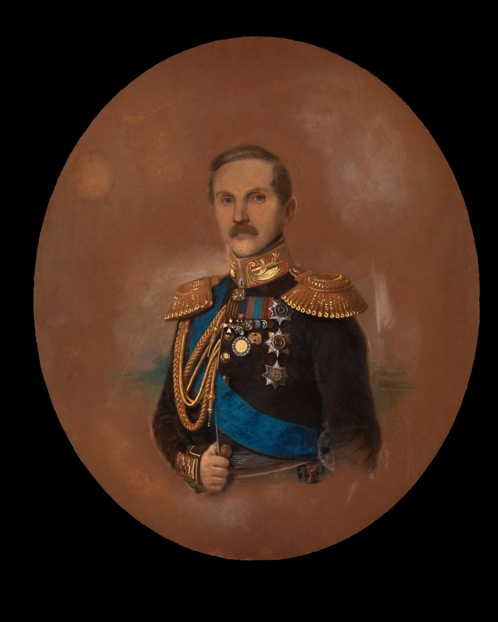 Ritratto del conte Pyotr Kleinmichel 1793-1869 da Friedrich Randel