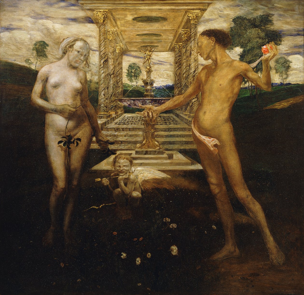 Adamo ed Eva da Friedrich Stahl