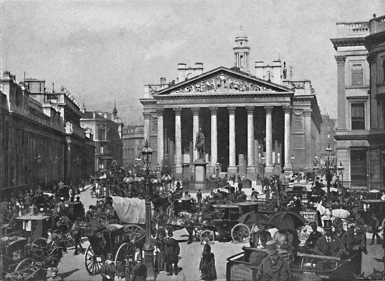 La Borsa Reale, c1896 da Frith and Co