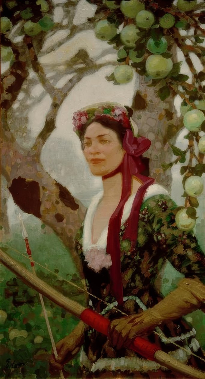 Diana moderna da Fritz Erler