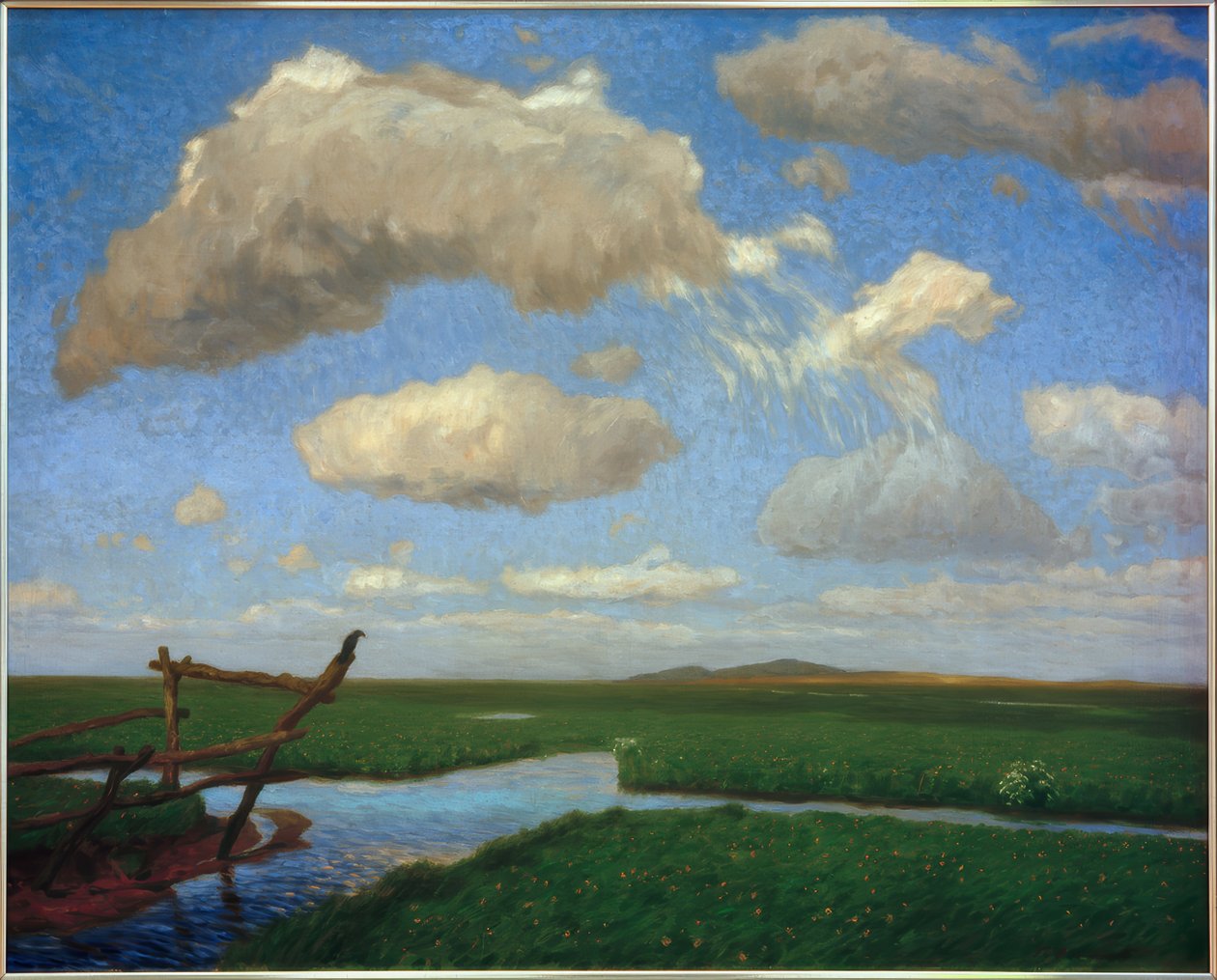 Nei prati II da Fritz Overbeck