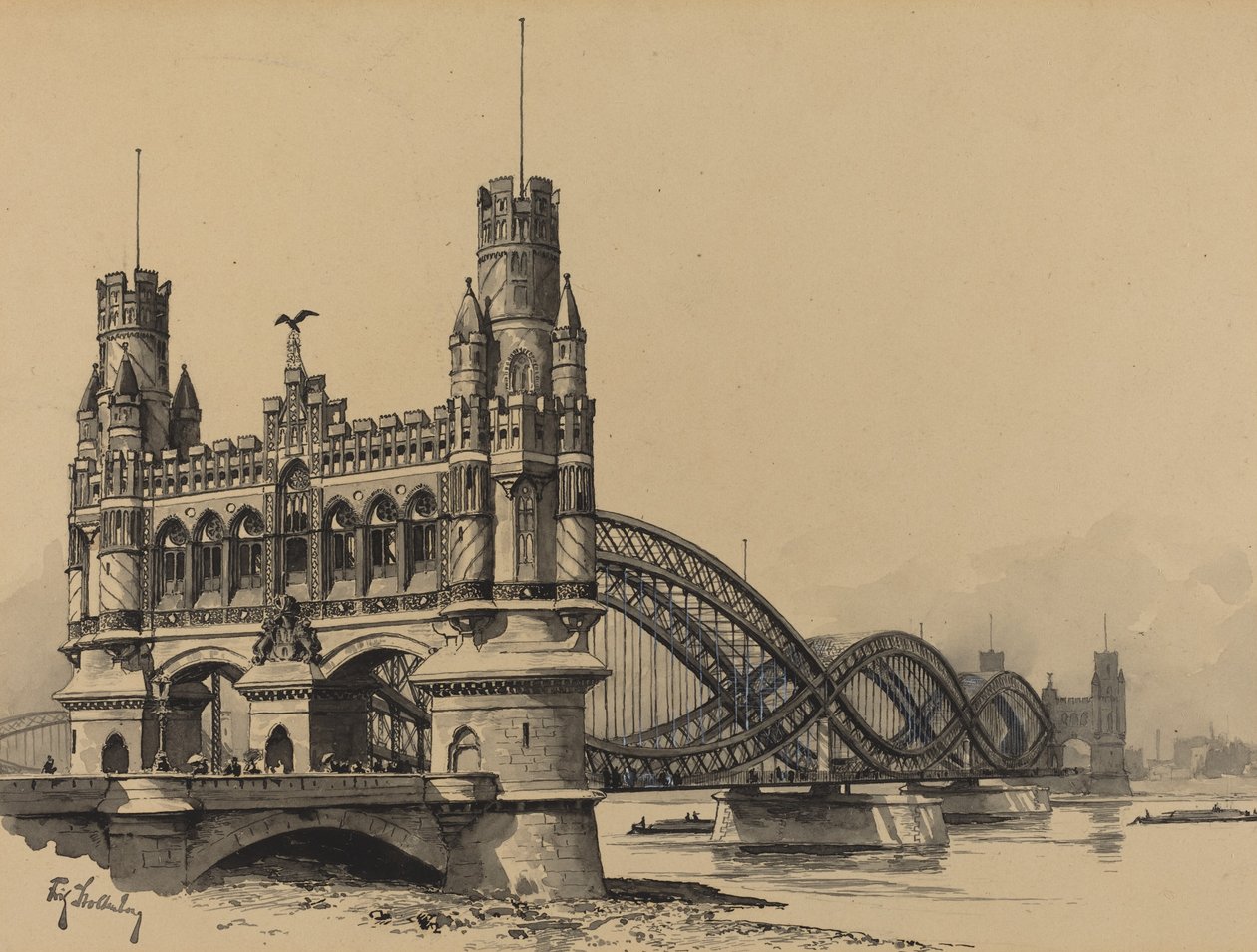 Elbbrücke da Fritz Stoltenberg
