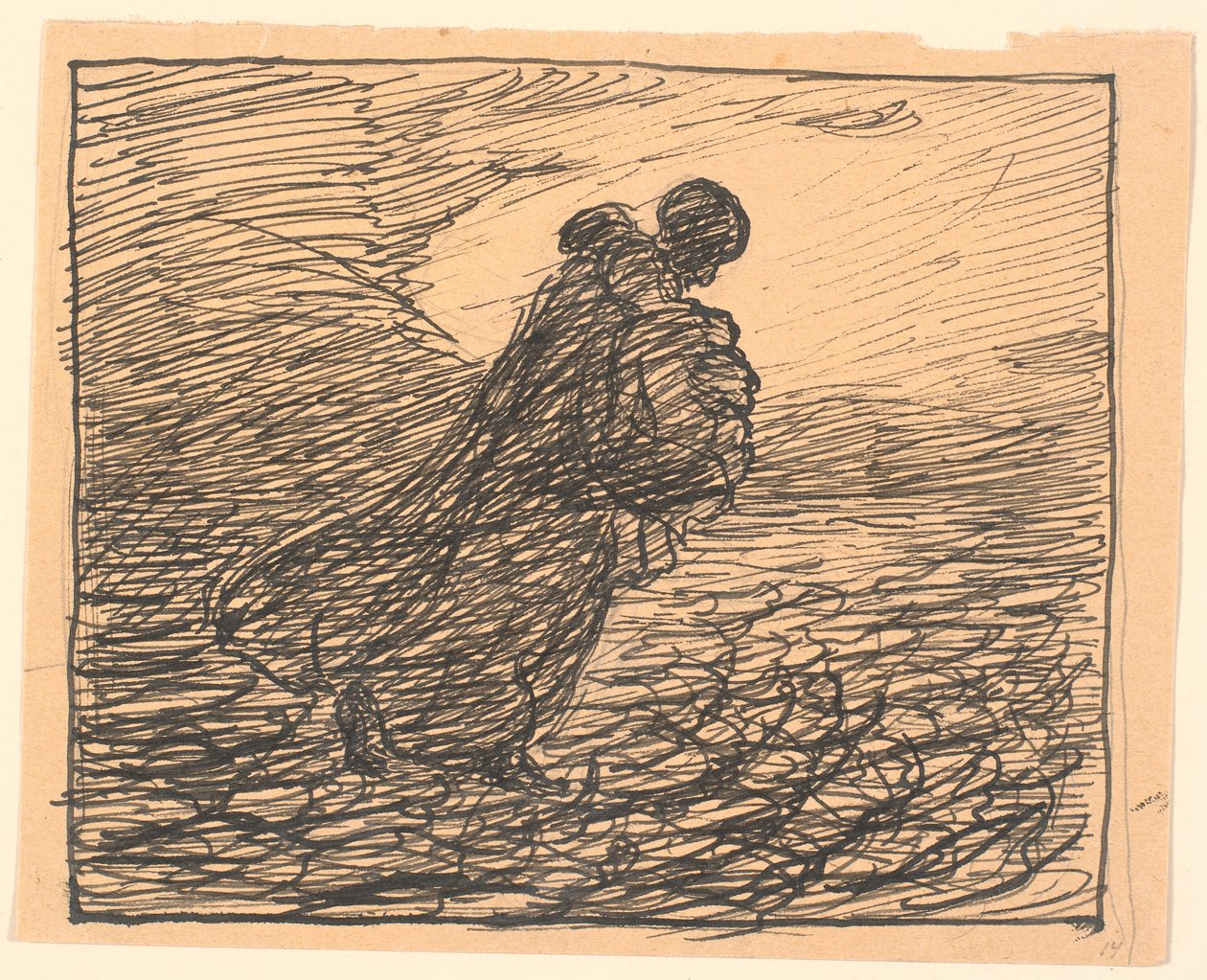 La Morte porta via il bambino da Fritz Syberg