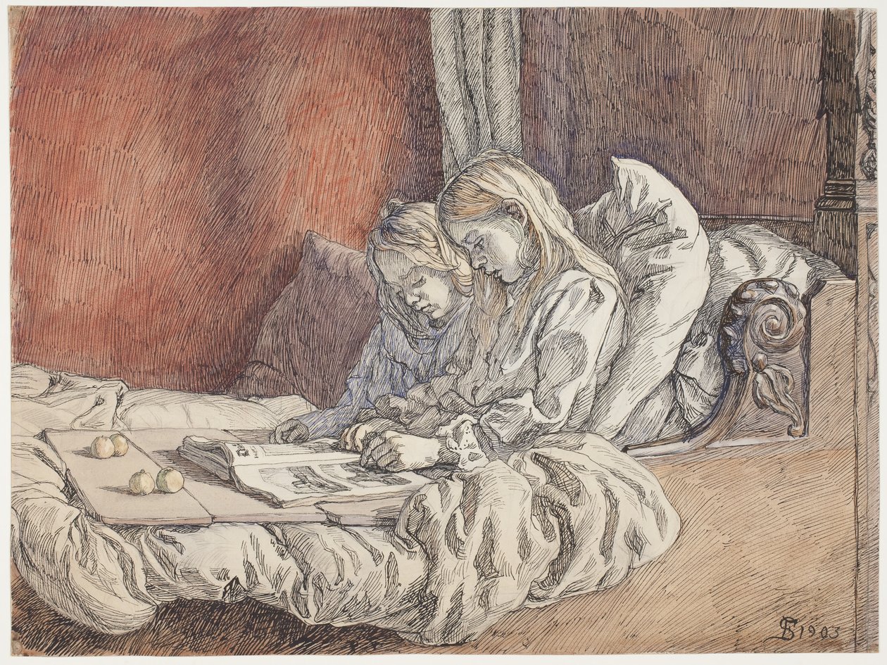 Due convalescenti da Fritz Syberg