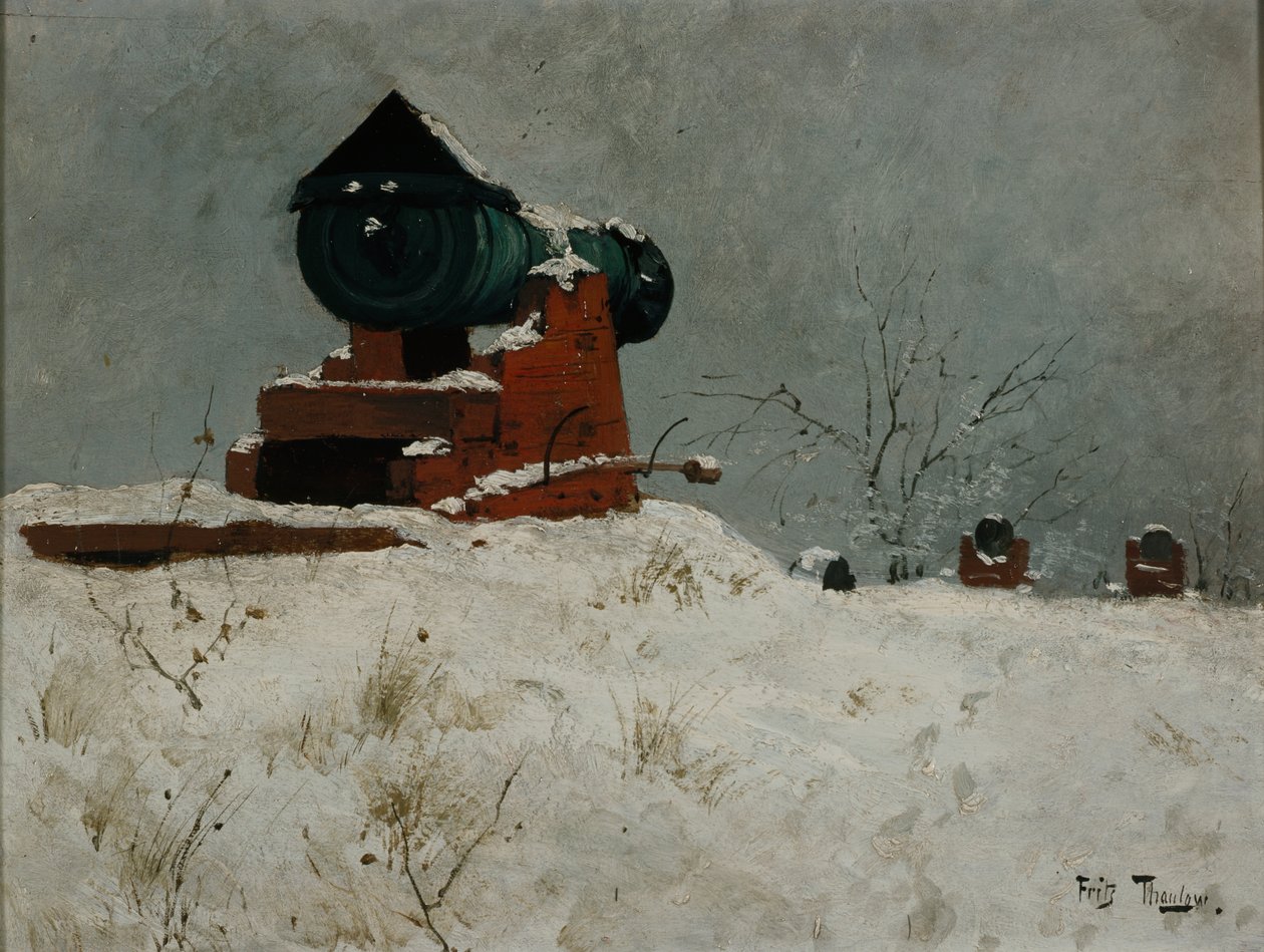 Cannone, Akershus da Fritz Thaulow