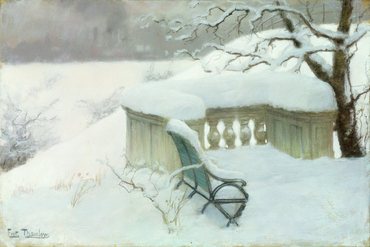 Elbpark, ad Amburgo da Frits Thaulow