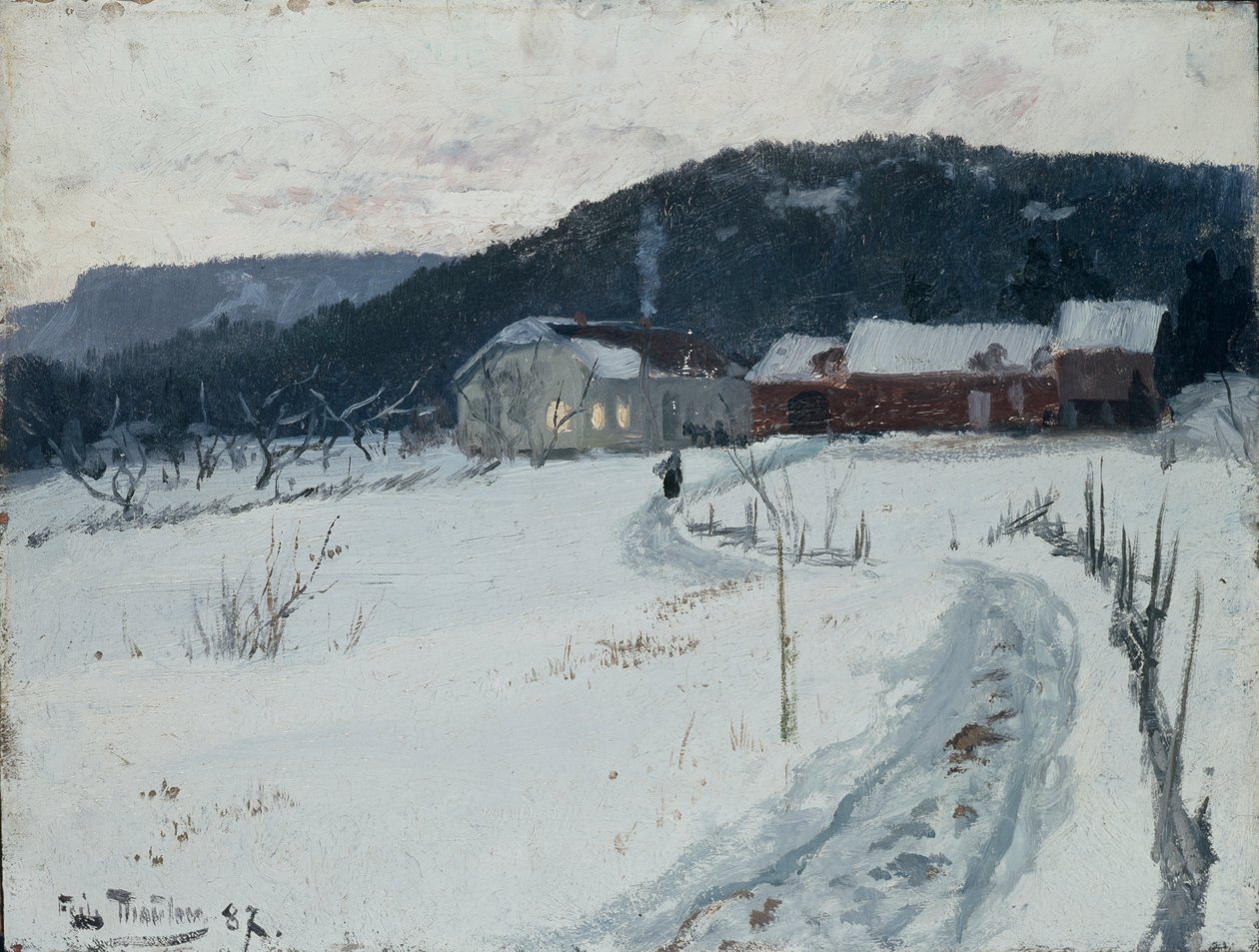 Grini, Fattoria Superiore Maja da Fritz Thaulow