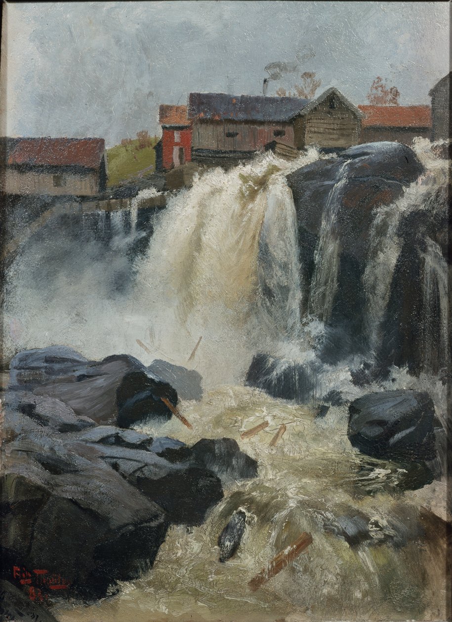Cascate di Haug da Fritz Thaulow