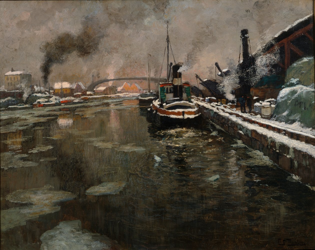 Senza titolo da Fritz Thaulow