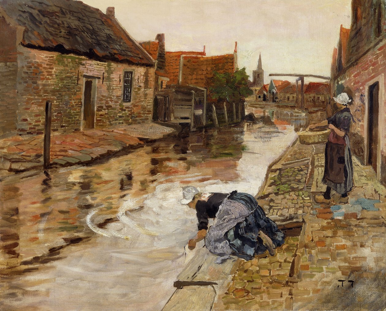 Volendam da Frits Thaulow