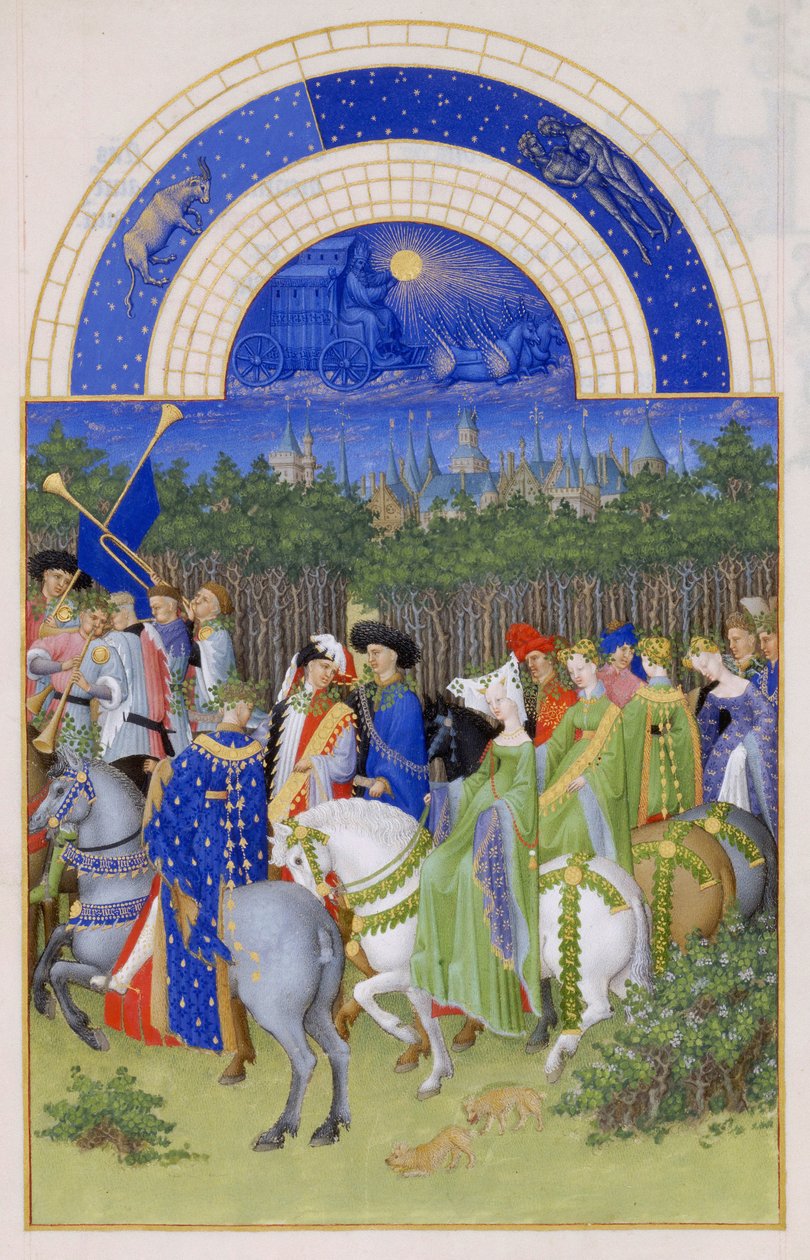 Très Riches Heures du duc de Berry da Frères Limbourg
