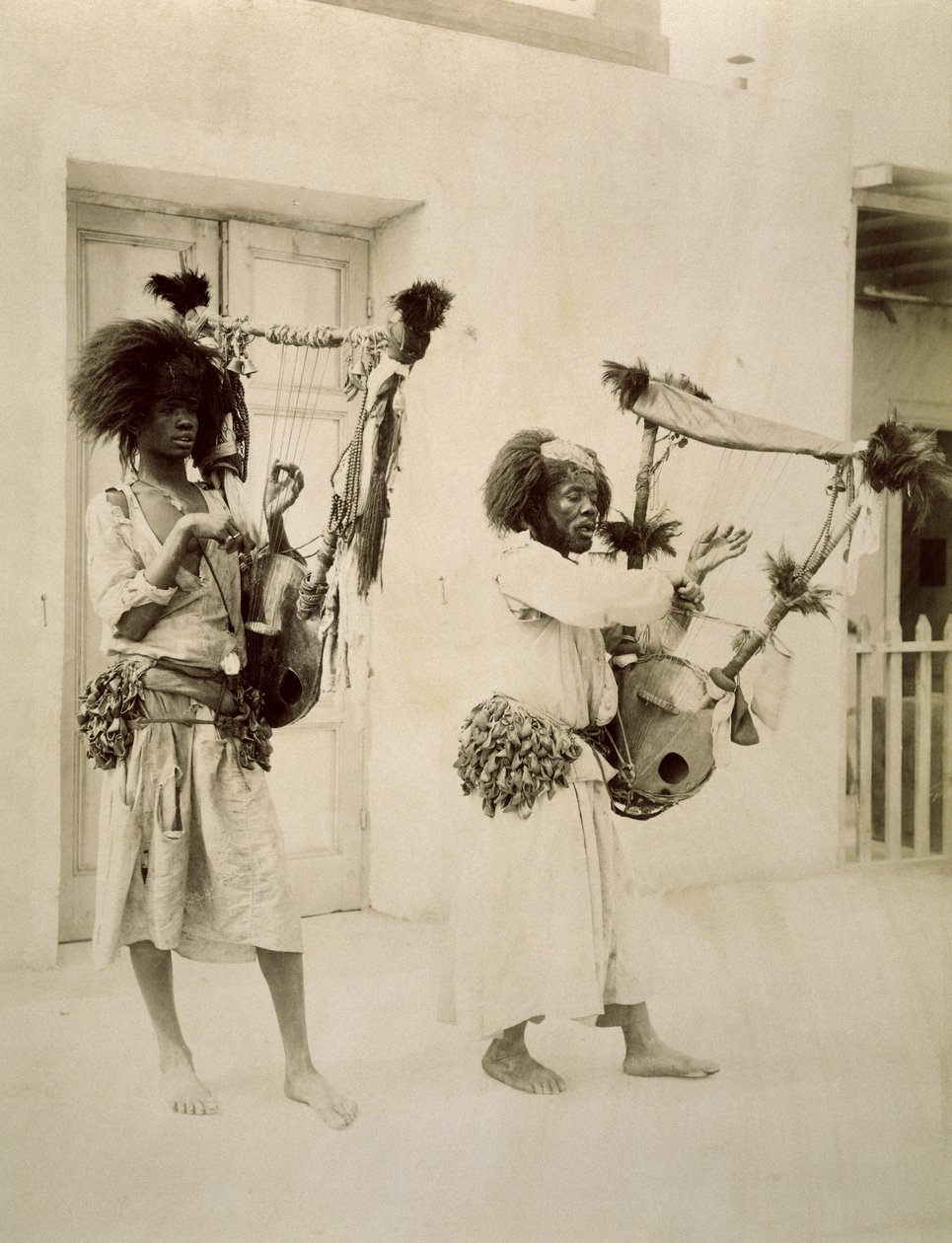 Musicisti nubiani da G. Lekegian
