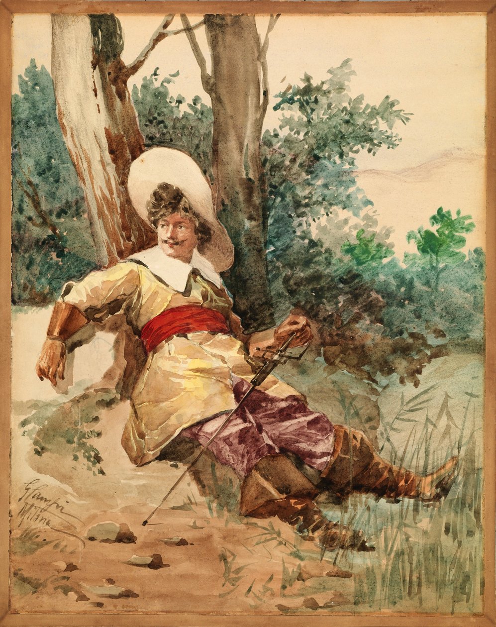Moschettiere a riposo da G. Camfri