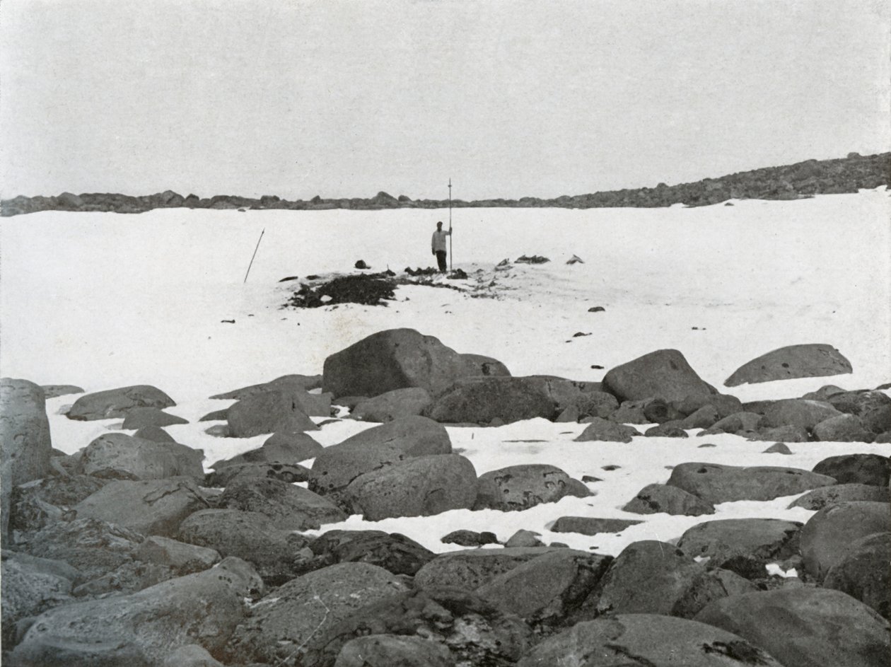 Esterno di igloo, c1911 da G. Murray Levick