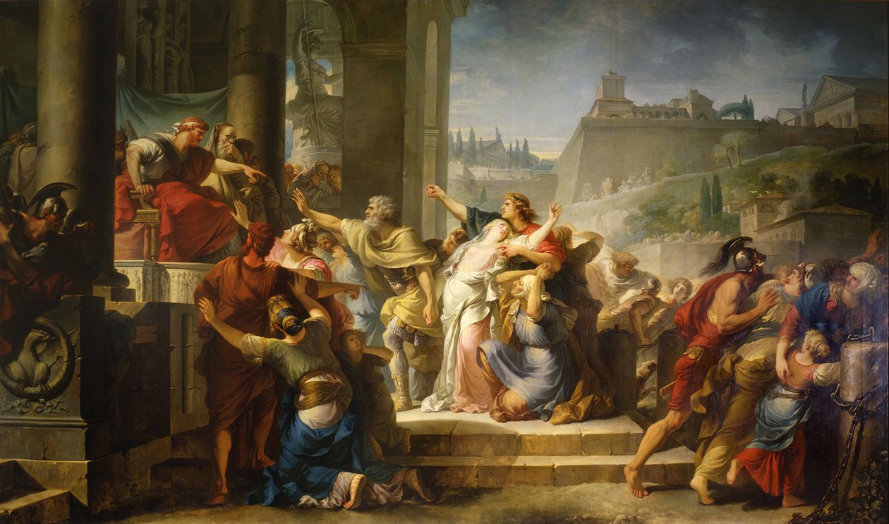 La Morte di Virginia da Gabriel Francois Doyen
