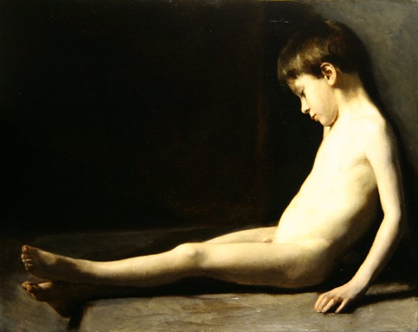 La giovane modella addormentata da Gabriel Gruchy