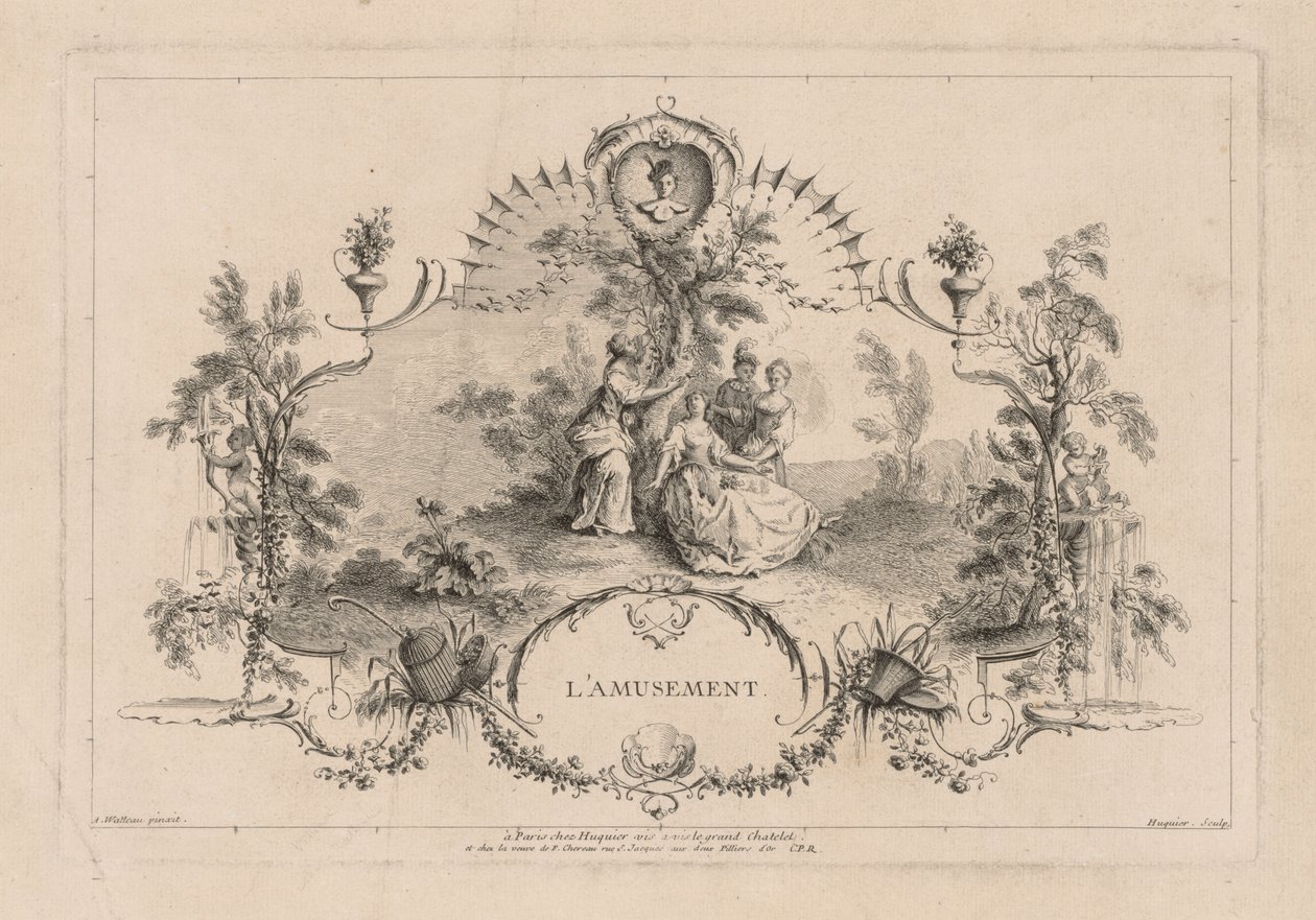 Divertimento, Arabesco da Gabriel Huquier