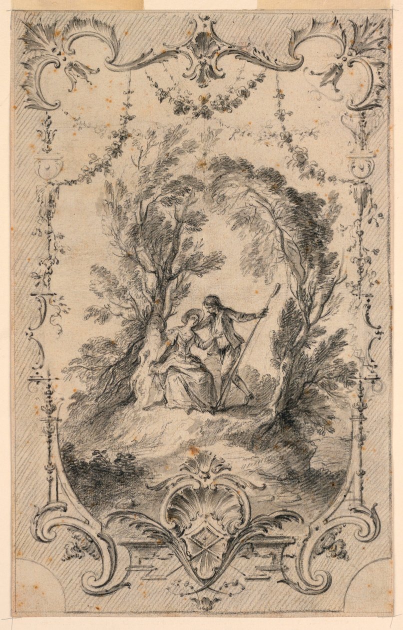 Il pastore premuroso da Gabriel Huquier
