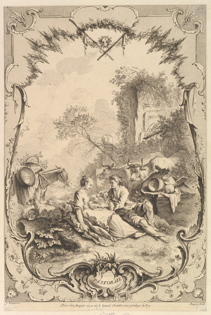 Pastorale da Gabriel Huquier