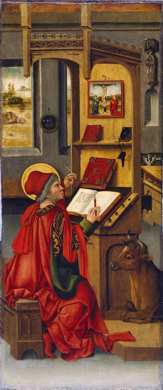 San Luca Evangelista da Gabriel Mälesskircher