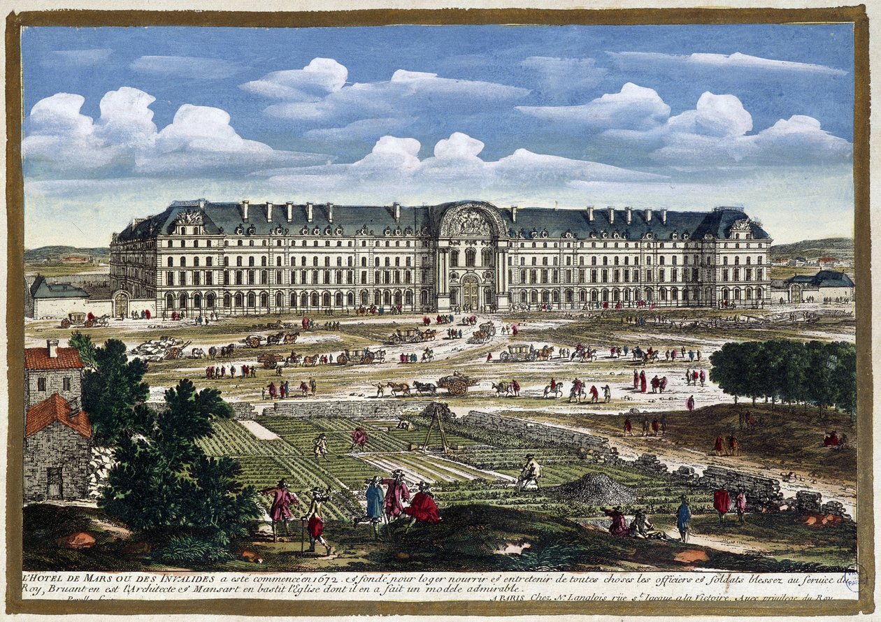 Ospedale di Marte o Invalides da Gabriel Perelle