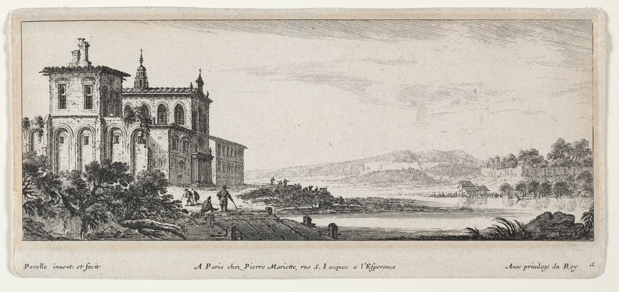 Scena fluviale da Gabriel Perelle