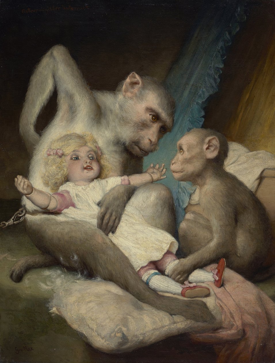Lezione di antropologia da Gabriel von Max
