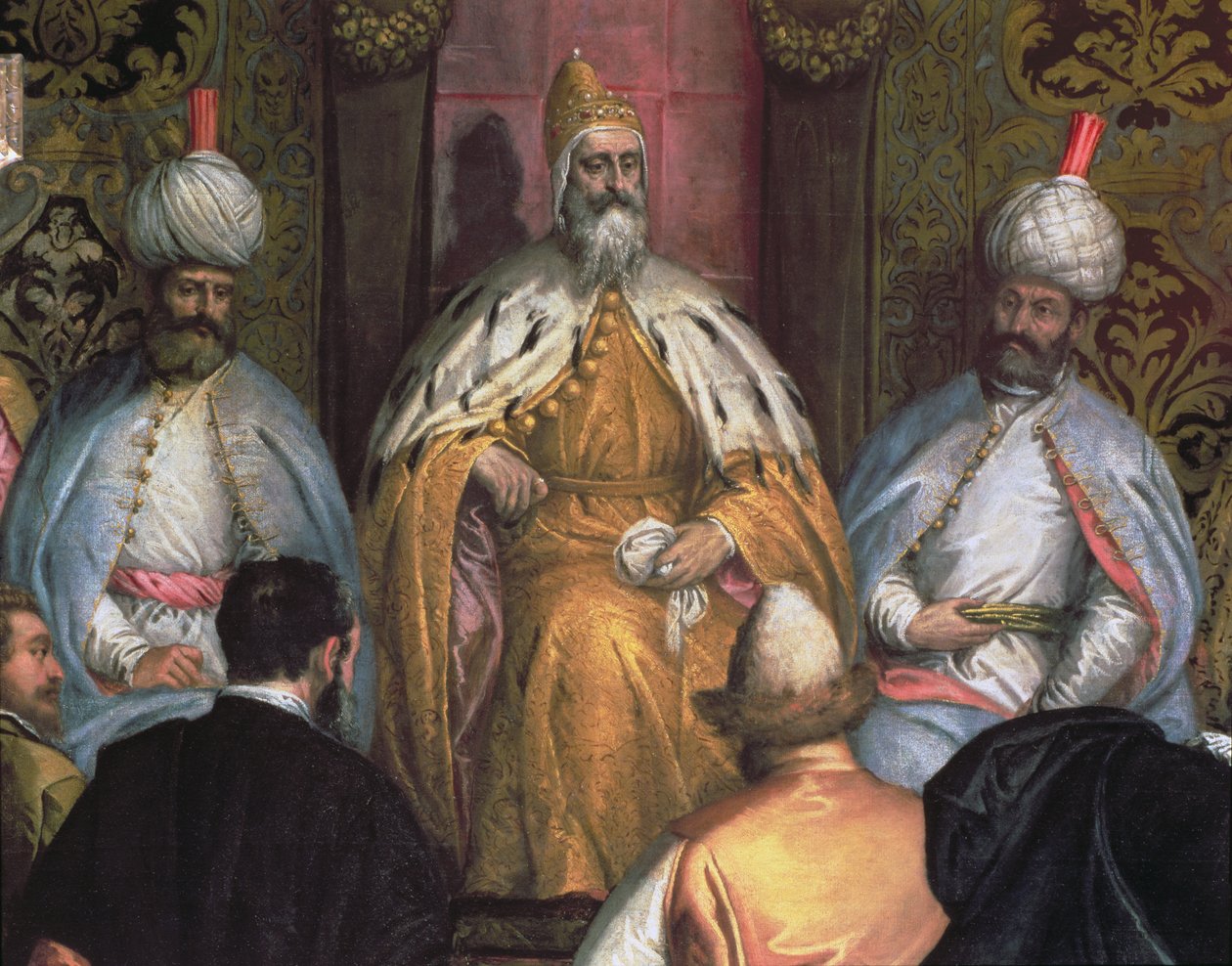 Il Doge Marino Grimani riceve l